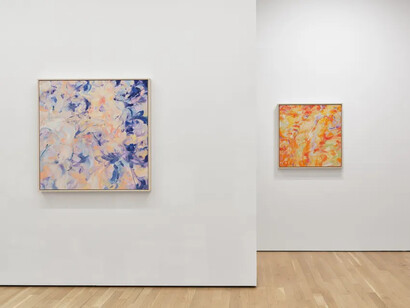Julia Jo, Beckon, exhibition view. Courtesy of Charles Moffett Gallery