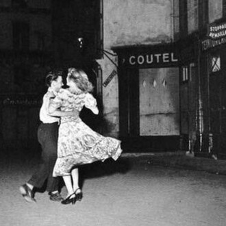 Robert Doisneau, La derniere valse du 14 Juillet (detail), 1949/later. Courtesy of Catherine Couturier Gallery