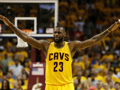 Lebron "King" James, el mejor jugador del mundo con permiso de Stephen Curry