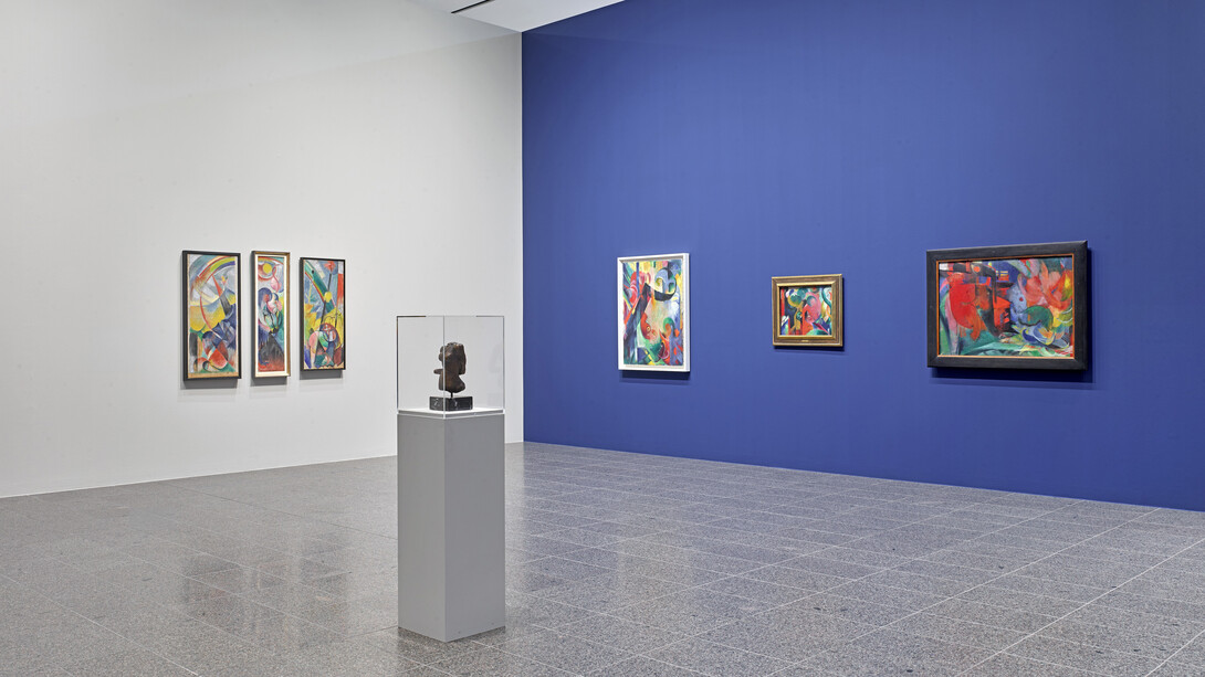 Franz Marc, Die suche nach einer besseren welt, ausstellungsansicht. Mit freundlicher genehmigung der Kunstsammlung Nordrhein-Westfalen