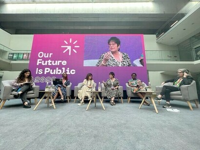 «Nuestro futuro es público». El encuentro se ha convertido en una oportunidad para ver y escuchar a quienes no comparten las mismas realidades, y encontrar las similitudes que permitan caminar juntos hacia un futuro público