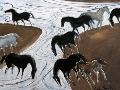 André Brasilier. Courtesy of Opera Gallery