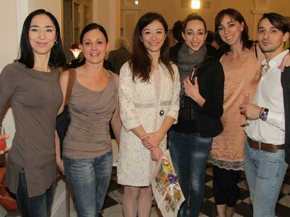 Sabrina Vitangeli e alcune colleghe