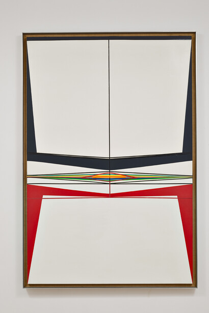 John Plumb
Blenheim
1962
PVA and Vinyl tape on Board
