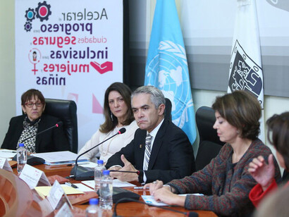 Firma del Acuerdo entre el gobierno de la Ciudad de México y ONU Mujeres, 2017, Mexico