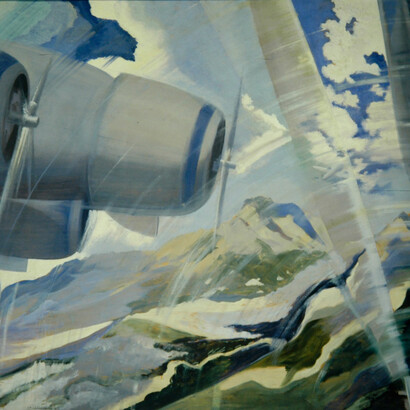 Giovanni Korompay, *Aeropittura*, 1936