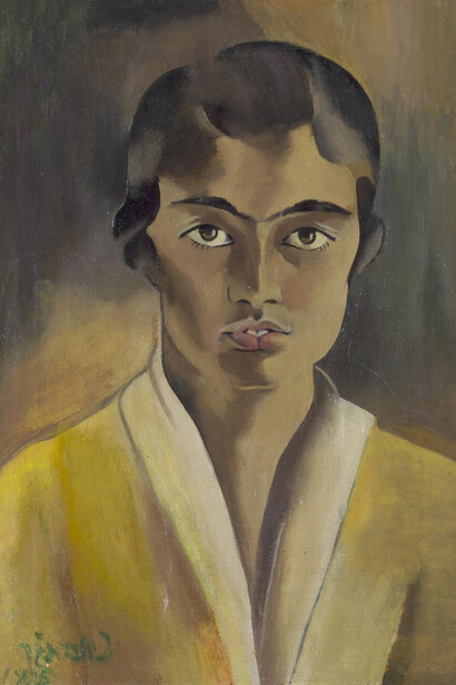 Sionah Tagger, Girl in yellow, 1925. Courtesy of Tel Aviv Museum of Art