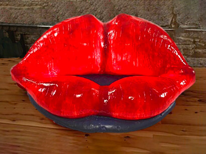 Chauffeuse Hot Lips de Louis Durot