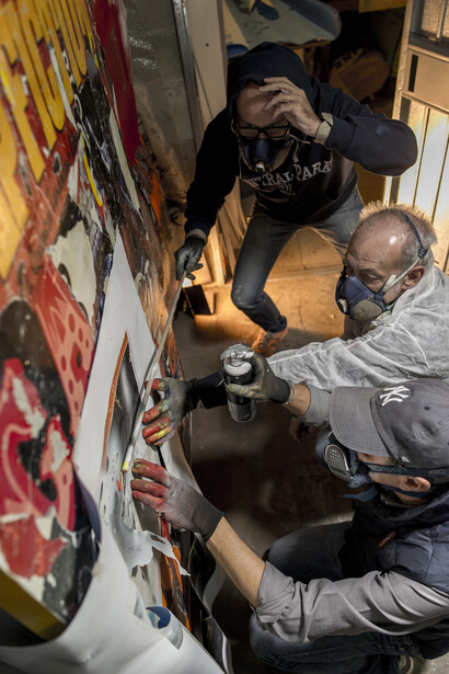 Ritratto del collettivo ITALIANCODE, foto di Francesca Romano