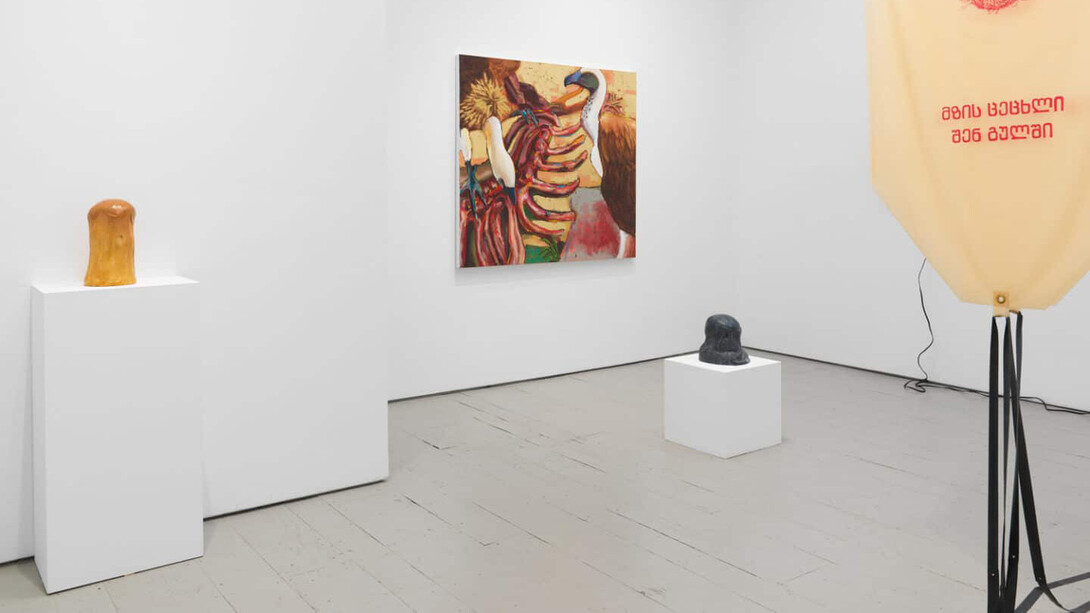 Various artists, Bodysnatchers, exhibition view. Courtesy of Klaus von Nichtssagend Gallery