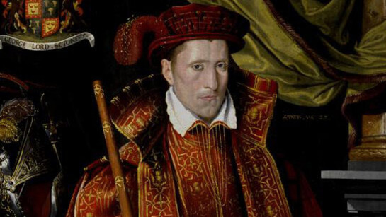 Unknown, George, 5th Lord Seton (about 1531 - 1585), aged 27