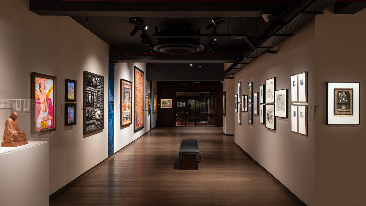 Various artists, The body of the ascetic, exhibition view. Courtesy of DAG