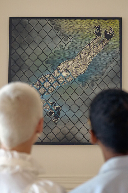 Cape Grace, exhibition view. Courtesy of Norval Foundation