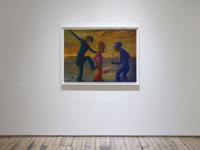 Abraham Lincoln Walker, exhibition view. Courtesy of Andrew Edlin Gallery