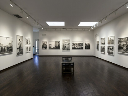 Freedom Now Civil Rights Photographs, Exhibition view. Courtesy of The Fahey/Klein Gallery