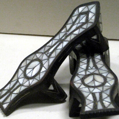 Shoes for hammam, or Turkish bath
