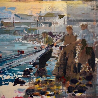 Philip Buller, Human Patterns. Courtesy of Dolby Chadwick Gallery