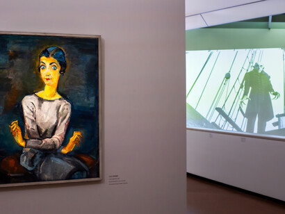 Experiment expressionismus. Schiele meets Nosferatu, ausstellungsansicht. Mit freundlicher genehmigung der Heidi Horten Collection