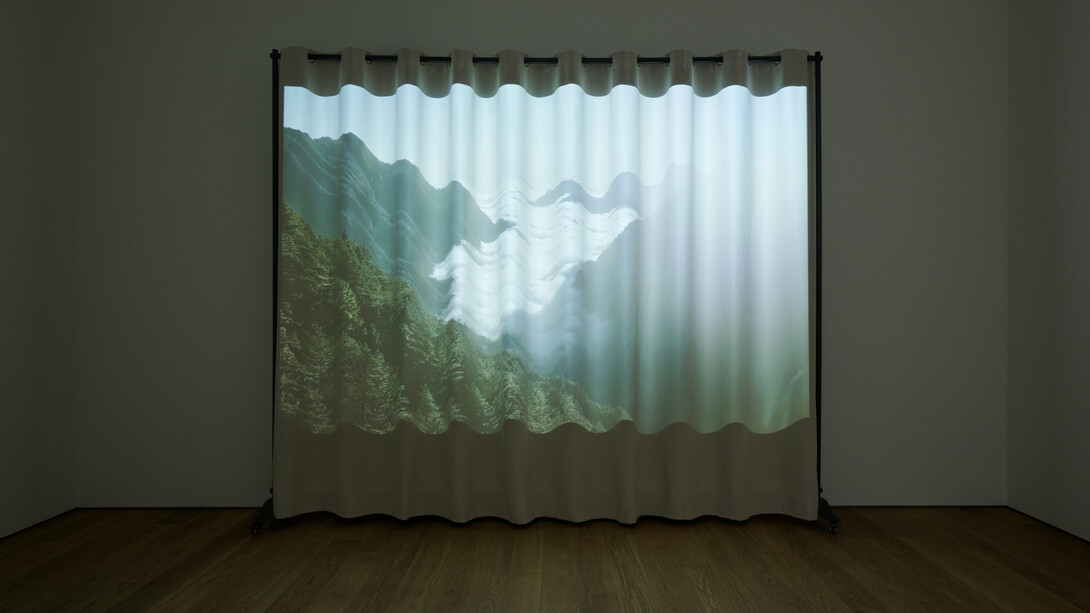 Tiffany Sia, Phantasmatic screens, exhibition view. Courtesy of Mudam