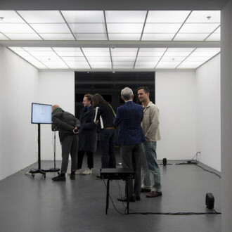 Stefan Karrer, oO., 2020, Ausstellungsansicht Kunsthaus Baselland 2020. Foto: Gina Folly