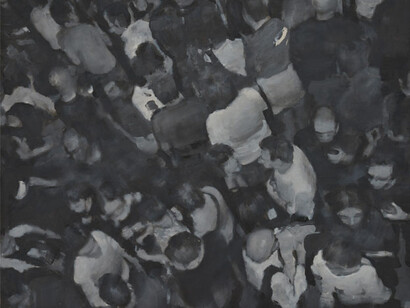 Daniele Galliano, Constellations, 2014, oil on canvas, 50 x 60 cm