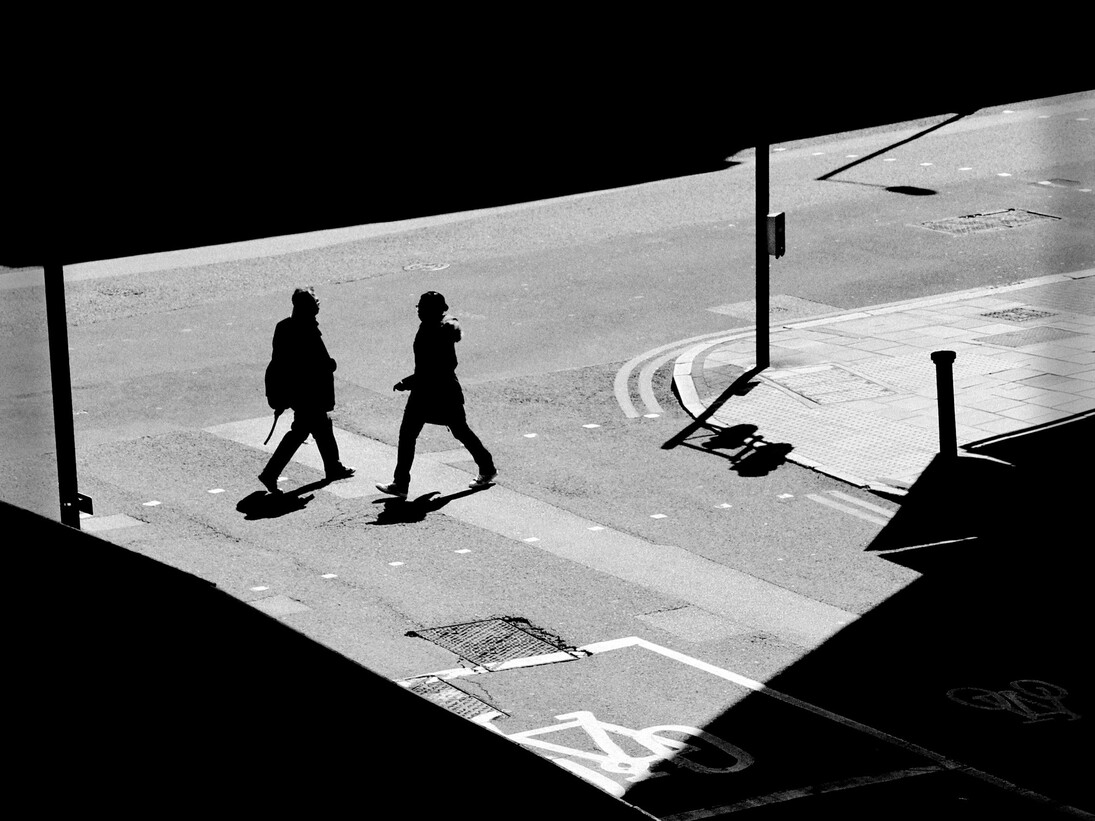 Madiha Abdo, Dark Composition 2, Photograph on Metallic Paper, 23.5 x 24, detail