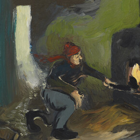 Jane Corrigan

Basement Heat, 2016

Oil on linen

16.5 x 20.75 inches

41.9 x 52.7 cm