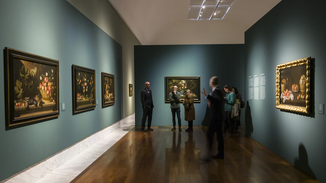 Colección Masaveu, objeto y naturaleza, vista de exhibición. Cortesía del Museo de Bellas Artes de València 