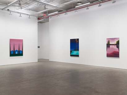 Salomón Huerta, Stillness, exhibition view. Courtesy of Harper’s Gallery