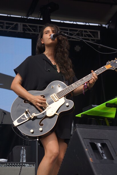 Soledad Puente  (Marineros) at Ruido Fest 2017. Photo: Catalina Maria Johnson