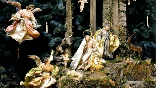 Detail of the Neapolitan Baroque crèche Gift of Loretta Hines Howard, 1964
