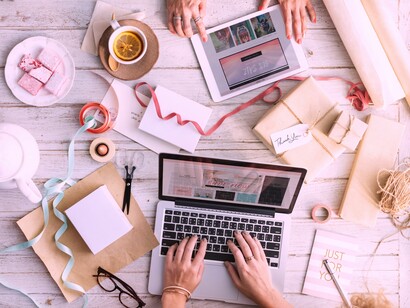 Comprando desde casa