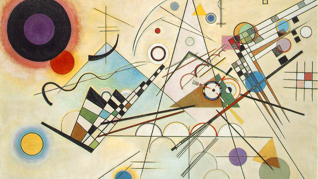 Vasily Kandinsky, Composition VIII (detalle), 1923