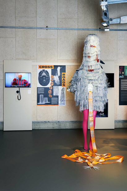 Artist residency 2026: 11th edition of the Prix Art Humanité, exhibition view. Courtesy of the International Red Cross and Red Crescent Museum