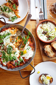 A big brunch is the best way to start the day
