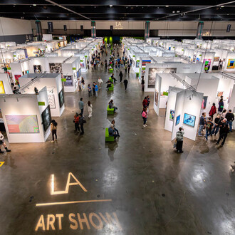 LA Art Show, 2026 edition, exhibition view. Courtesy of LA Art Show