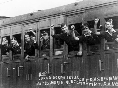 Barcelona. Combatientes en agosto de 1936