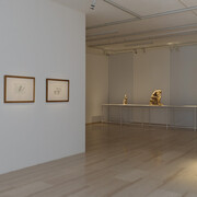 George Minne, Le fils perdu, vue d'exposition. Avec l'aimable autorisation du Museum Dhondt-Dhaenens