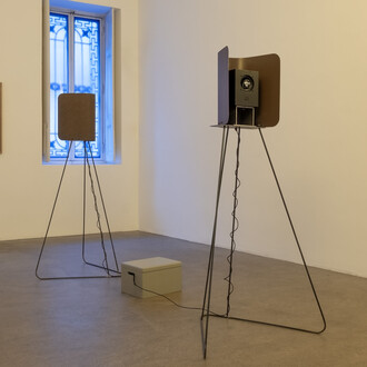 Various artists, Thresholds of control, exhibition view. Courtesy of Simóndi Gallery