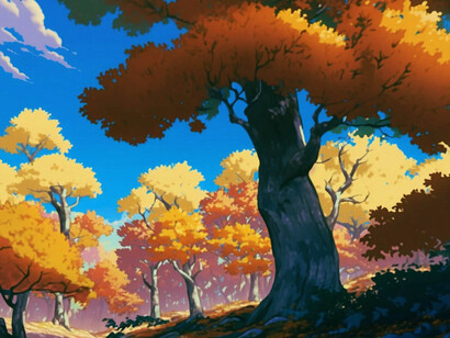 Alberi anime. Gli sfondi dei suoi film non sono semplici scenografie, ma veri e propri santuari visivi