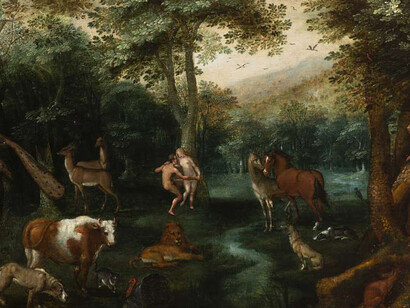 Jacob Savery, The Garden of Eden and the Fall of Adam and Eve