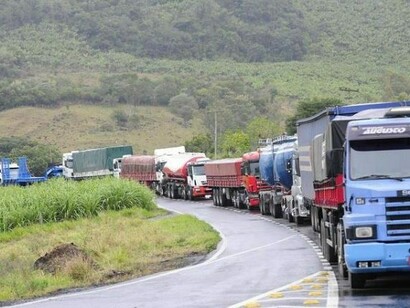 Greve de caminhoneiros