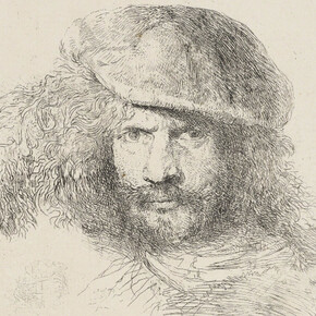 Giovanni Benedetto Castiglione, A presumed self-portrait, late 1640s. Courtesy of Royal Collection Trust