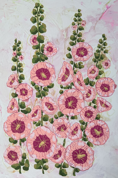 Ensemble, artwork in exhibition (detail). Courtesy of Jackson Junge Gallery