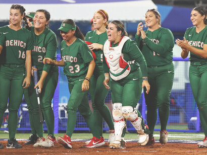 Equipo olímpico de softbol mexicano