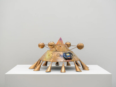 George Clinton, Precious metal, 2025. Courtesy of Mariane Ibrahim Gallery