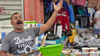 Mercato del Pireo, Atene, foto Anna Lauvergnac
