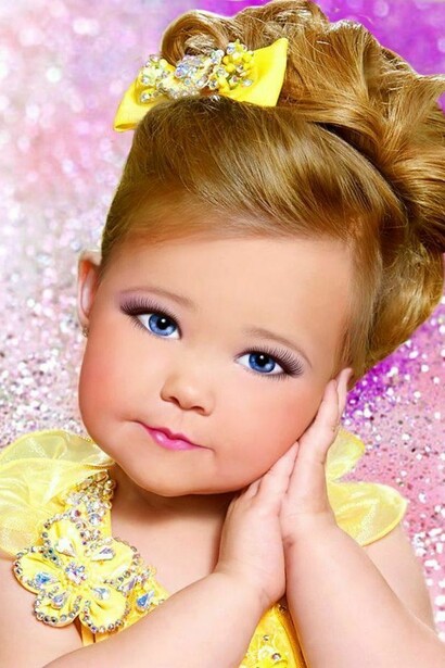 Niña participante en Toddlers & Tiaras