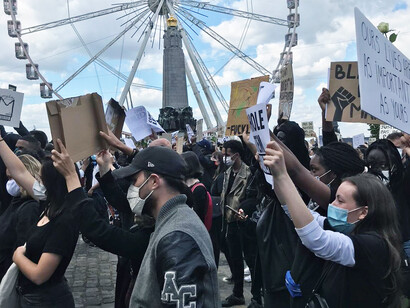Las protestas contra el supremacismo blanco se han extendido a todo el mundo