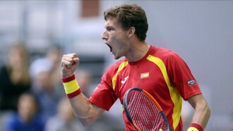 Pablo Carreño: el tenista español se convirtió en el héroe de la jornada dominical al ganar el último y definitivo partido de la eliminatoria contra Croacia